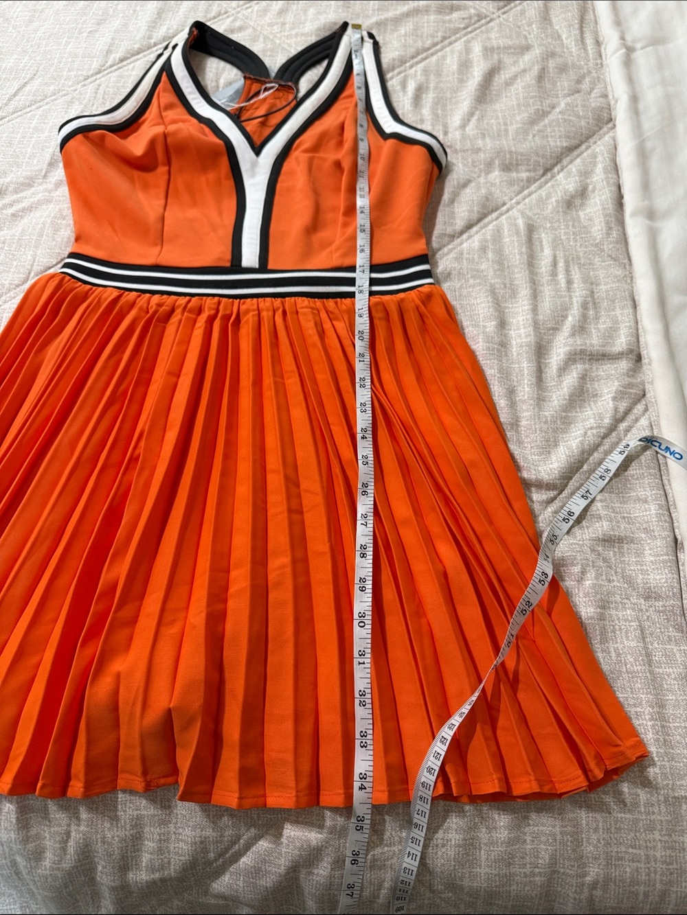 Oyrosy Athletic orange sundress M - Picture 7 of 7